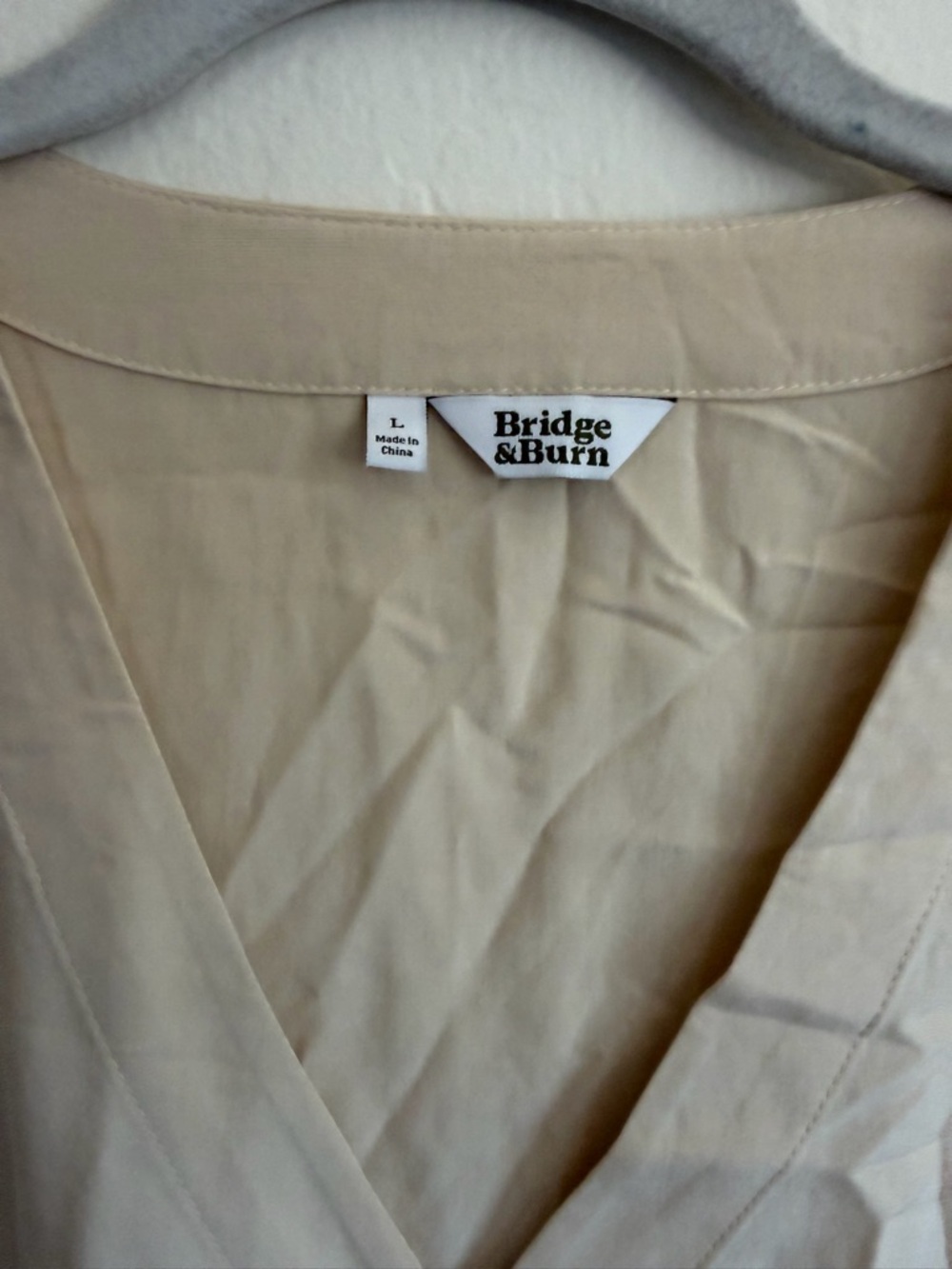 Soft Cream Button Up - Picture 3 of 5